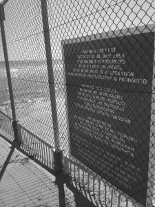 The Idiot mistakenly entered the British Royal Air Force Akrotiri base, which blocks access to the end of a peninsula west of Limassol, because he couldn't read the small print on the sign and didn't let the fence, which extended into the sea, stop him.  He apologized, suggested a larger sign and a more serious fence, and was pleasantly escorted back onto Cypriot soil to resume the MedTrek.