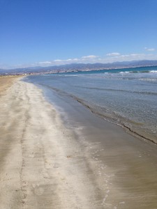 Lady's Mile Beach near Limassol.