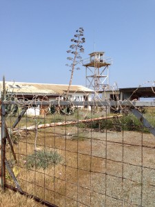 The Idiot chastised the UN for the lamentable state of a former watchtower on a cliff on the eastern coast of Cyprus.