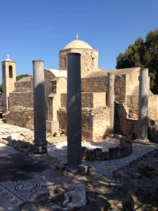 The Idiot took a day off from MedTrekking to explore archeological sites ranging from prehistoric times to the Tombs of the Kings, a medieval fort, an Ottoman bath and the Church of Agia Kyriaki.