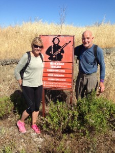 MedTrekking doesn't turn into MedRunning during a ramble in a "FORBIDDEN ZONE" in the TRNC.