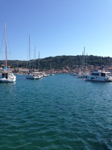 Spending three days sailing around the serene island of Korçula, Croatia.
