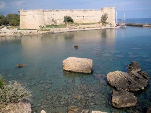 6. The Idiot understood why invaders had problems attacking the Kyrenia/Girne castle when she swam around it.