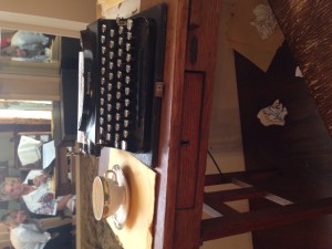 Margaret Mitchell, who wrote GWTW here from 1925-1932, liked to write in this corner niche because it caught light from two windows.