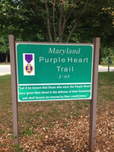 The Purple Heart Trail is a national network of highways, bridges, monuments and paths created throughout the U.S. in 1992 to pay tribute to men and women who have been awared the Purple Heart medal.