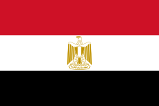 The Egyptian flag welcomes The Idiot to Egypt after he MedTrekked down the coasts of Lebanon and Israel.