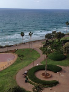 All The Idiot ever asks for in MedTrek lodging is decent wi-fi and a view of the Mediterranean Sea..