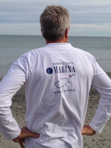 Looking east on a reflective Sunday morning on Nantasket Beach south of Boston, MA. (Photo: Liz Chapin)