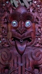Our eyes met, we rubbed noses and foreheads (the traditional Maori greeting known as hongi), and the rest is history.