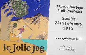 You can compete in Le Jolie Jog trail run in the "French" oceanside town of Akaroa later this month.