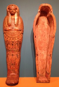 He knew everything was above board when he stumbled upon an Egyptian mummy sarcophagus.