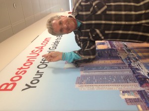 First stops on The Idiot's current east coast  tour promoting "The Idiot and The Odyssey" books are Dartmouth College in New Hampshire and the University of Vermont. (Credit: Liz Chapin)