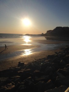 There are glorious sunrises on Nantasket Beach in Hull, MA.