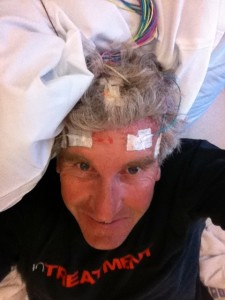 The doesn't look too bad while preparing for a lobotomy. 