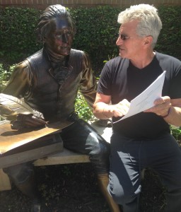 "George, Ben, James, me...we all had severe spinal stenosis with neurogenic claudication. But we sure  didn't scream about it as much as you have." – Thomas Jefferson to The Idiot on May 21, 2016.