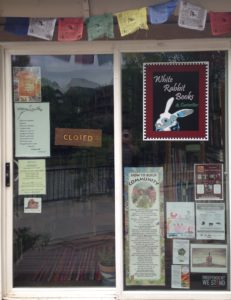 Want to take a break with a book? White Rabbit Books is on the Animas River Trail.
