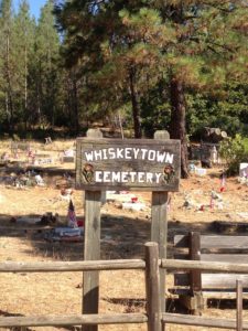 The Idiot spent time contemplating life, and death, in the unkept Whiskeytown Cemetery.