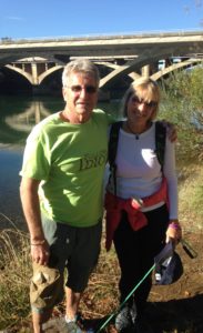 The Idiot and his partner Liz Chapin on the Sacramento River in Redding, CA. (Photo: Liz Chapin)