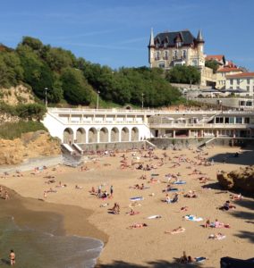 Biarritz Beach.