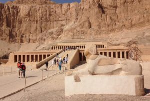 Hatshepsut is The Idiot's favorite pharaoh largely because of the ideal setting of the Temple of Deir el-Bahr in Luxor.