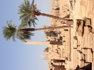 The Idiot then, as Alexander's requested, visited the nearby Temple of Karnak to see...