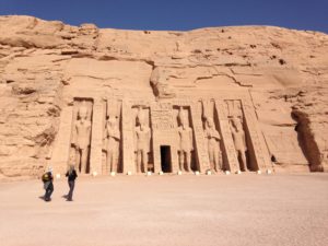 Best: The stunning array of ancient monuments in Egypt are the best in the world. This shot was taken at Abu Simbel in southern Egypt.