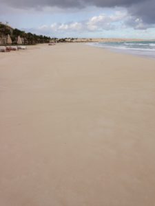 Best: The empty beaches during the winter are a treat for a MedTrekker.