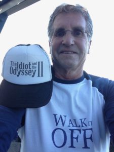The Idiot continues to be a walking billboard for his books and MedTrek project even in Hawaii at Christmas.