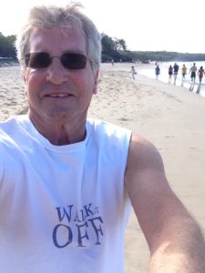 An Idiot-ic selfie on Hapuna Beach.